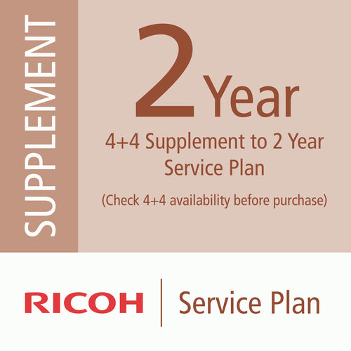Ricoh 4+4 Supplement to 2 Year Service Plan