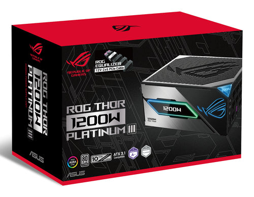 ASUS ROG -THOR-1200P3-GAMING-E power supply unit