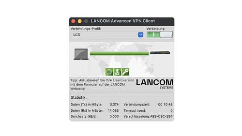 LANCOM Upgrade Advanced VPN Client (MAC)