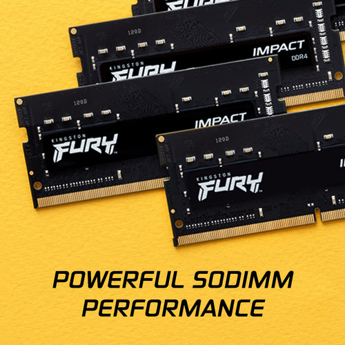 8GB Kingston FURY Impact DDR4 SODIMM 3200MT/s CL20 Memory Module