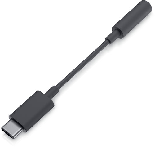 DELL SA1023 Black Audio Cable - 3.5mm Female to USB Type-C Male, 101.6m