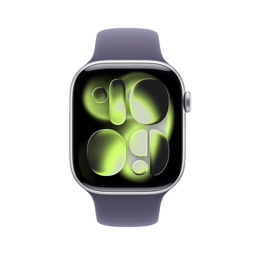 Apple Watch Series 11 GPS + Cellular 46mm Silver Aluminium OLED Touchscreen 64GB