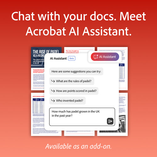 Adobe Acrobat Pro Government, 1 year subscription
