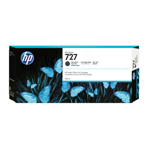 HP 727 300-ml Matte Black DesignJet Ink Cartridge print head