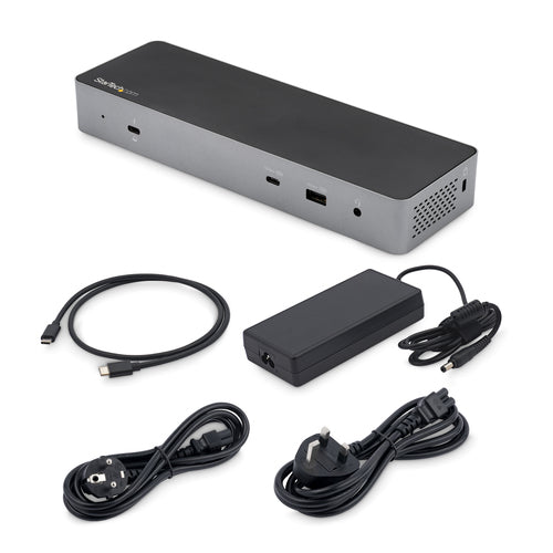 StarTech.com TB3CDK2DHUE laptop dock/port replicator