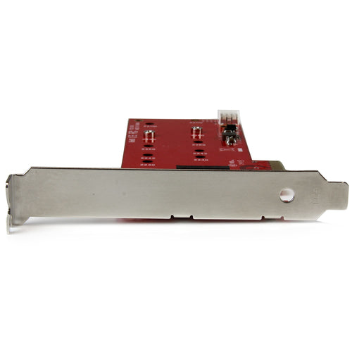 StarTech.com PEX2M2 M.2 SATA SSD Controller-Karte – PCIe Low Profile, Dual-Laufwerk-Unterstützung