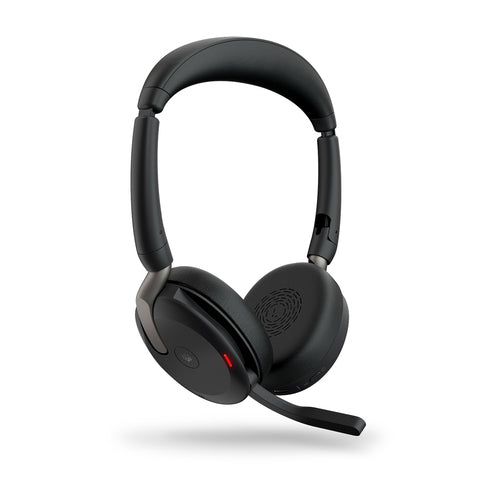 Jabra Evolve2 65 Flex Wireless Headset Link380c MS Stereo 20-20000 Hz Leicht Schwarz