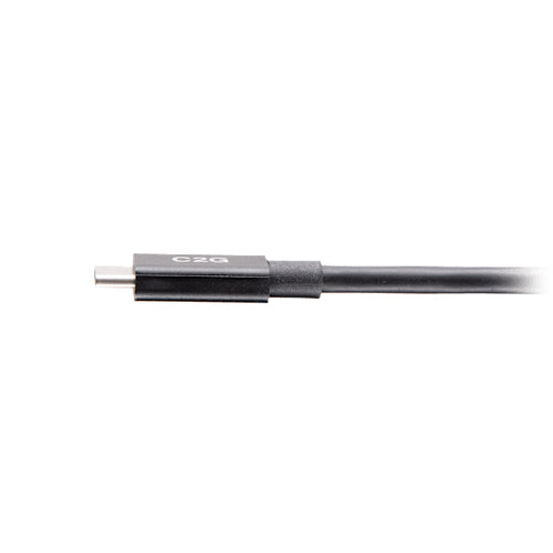 USB C Cable C2G 0.5m 80 Gbit/s Fast Data Transfer Black