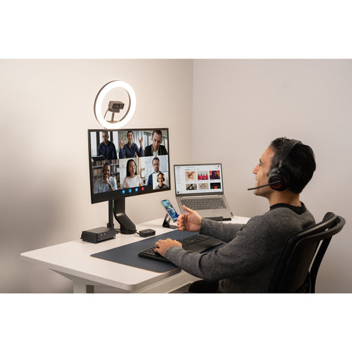 Kensington SmartFit Easy Riser Go Laptop-Ständer – Verstellbares ergonomisches Design für Laptops bis zu 17 Zoll