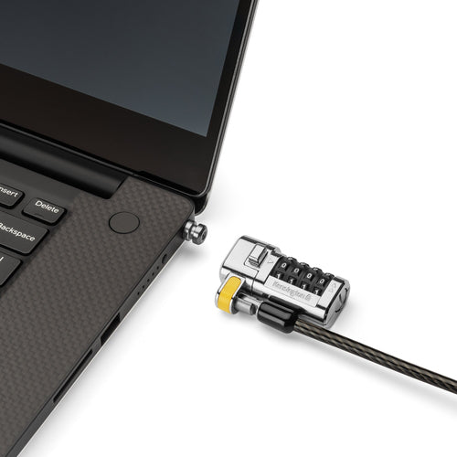 Kensington ClickSafe Universal Combination Laptop Lock 1.8m Carbon Steel Master Coded Black