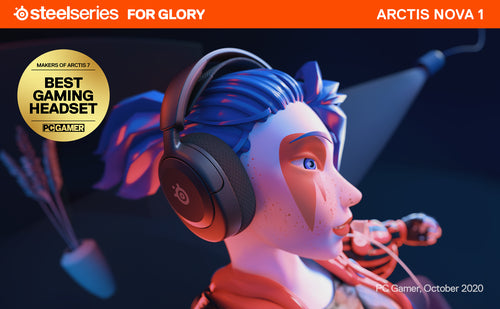 Kabelgebundenes Gaming-Headset Steelseries Arctis Nova 1 20-22000Hz 236g Schwarz
