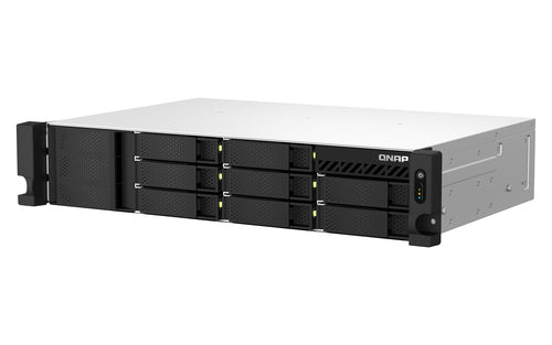 QNAP TS-873AeU-RP NAS Rackmount - Ryzen V1500B Processor, 4GB DDR4