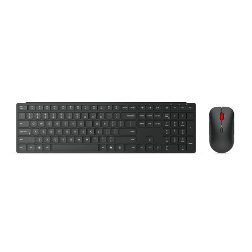 Kabellose Full-Size Tastatur- und Maus-Kombination Lenovo 4X31S04810 Bluetooth RF Schwarz