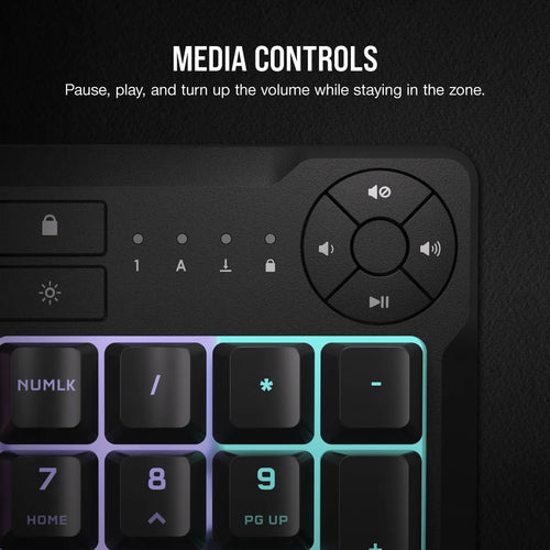 Corsair K55 CORE RGB keyboard