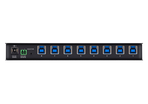 KVM Switch ATEN US3384I 8x4 USB 3.1 Black Power Supply