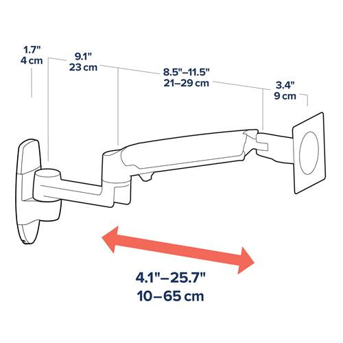 Ergotron LX Series LX Wall Monitor Arm
