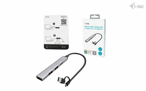 i-tec CAHUBMETALMINI4 interface hub