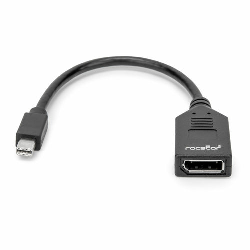Mini DisplayPort to DisplayPort Adapter 4K UHD 3840x2160 Black