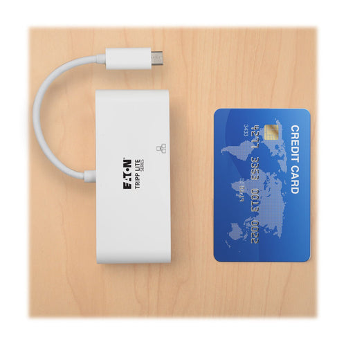 USB-C Multiport Adapter Tripp Lite U444-06N VGA 5Gbps Ethernet