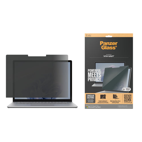 PanzerGlass ® Privacy Filters Microsoft Surface Laptop 15" | 6 | 5 | 4 | 3