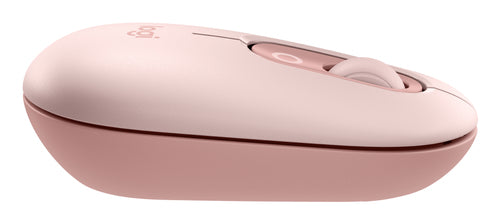 Wireless Logitech POP ICON COMBO Keyboard & Mouse Bluetooth Scissor Key Switch QWERTY Rose