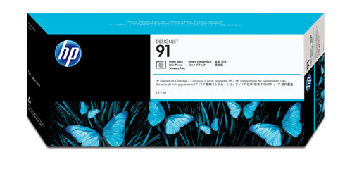 HP 91 775-ml Photo Black DesignJet Pigment Ink Cartridge print head