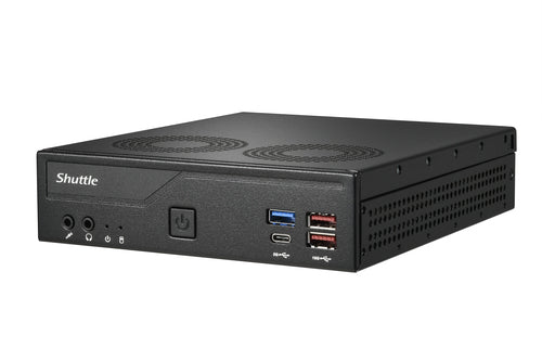 Shuttle DH770 Mini PC Barebone - Intel H770, LGA 1700, 2x HDMI, 2x DP