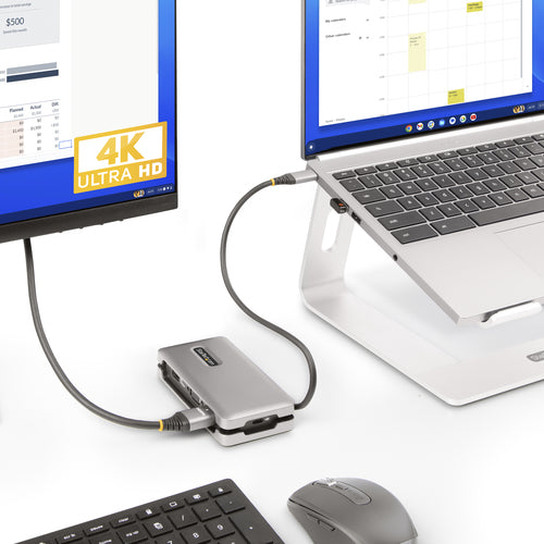 USB-C Multiport Adapter StarTech DKT31CVHPD3 4K 60Hz HDMI VGA USB Hub