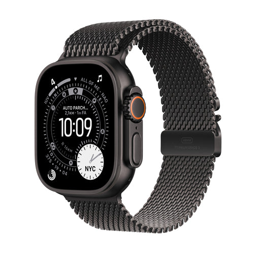Apple Watch Ultra 3 GPS + Cellular 49mm Schwarzes Titan OLED Touchscreen 64GB