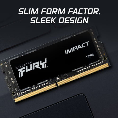 8GB Kingston FURY Impact DDR4 SODIMM 3200MT/s CL20 Memory Module