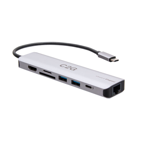 C2G USBC MINI DOCK 4K60HZ USBA RJ45