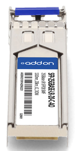 AddOn Networks SFP-25GBASE-LR-20-C-AO network transceiver module
