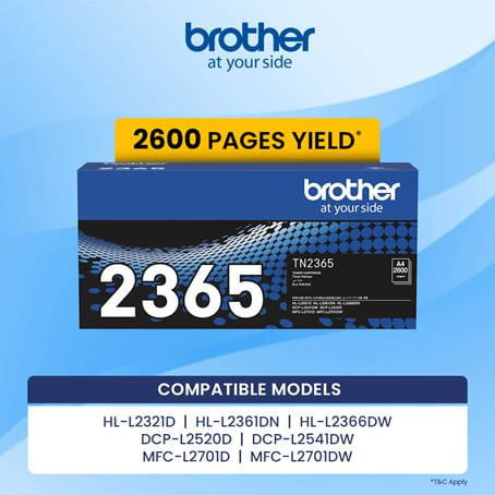 Brother TN-2365 toner cartridge