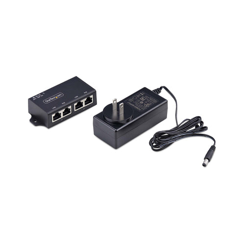 Gigabit PoE Injector 2-Port 30W 10/100/1000Mbps StarTech.com