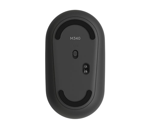 Logitech Pebble M350 Kabellose Optische Maus 1000 DPI Beidhändig Mehrfarbig