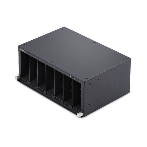 7-Slot Unmanaged Media Converter Chassis Rackmount mit TAA-Konformität von StarTech.com