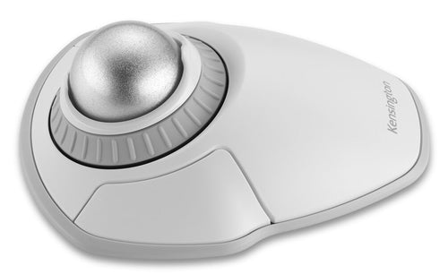 Kensington K70991WW Kabellose Maus – 1600 DPI, Silber & Weiß, Beidhändiges Design