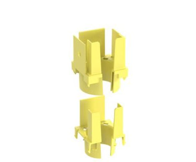 Panduit FIDT2X2LYL cable trunking system accessory