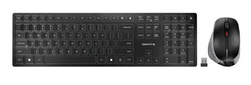 Wireless Keyboard and Mouse Combo CHERRY JD-9500 Bluetooth RF Slim Scissor Switch QWERTY