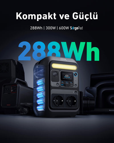 Anker SOLIX C300X portable power station