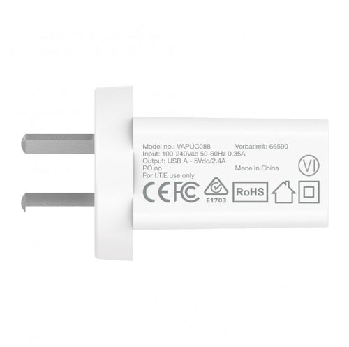 Verbatim 66590 mobile device charger