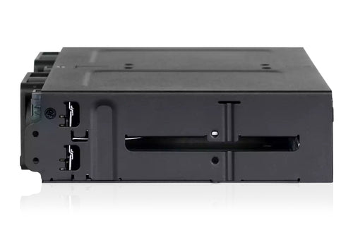 Drive Bay Panel Icy Dock MB699VP-B 15mm Dual 4cm Fans 32Gbit/s Metal