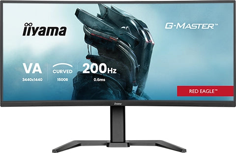 iiyama G-MASTER GCB3484WQSU-B2 34IN PRO-GAMING 0.4MS VA LCD 3440X144 computer monitor