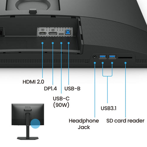 BenQ SW242Q computer monitor