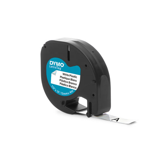 DYMO 12mm LetraTAG Plastic tape label-making tape