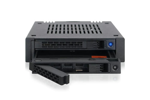 Icy Dock Drive Bay Panel 9.5mm Black Metal 12 Gbit/s