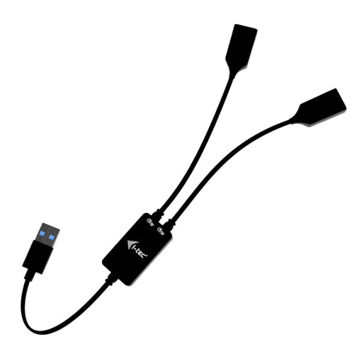 i-tec USB-A Cable HUB 2 port (2x USB-A) USB cable