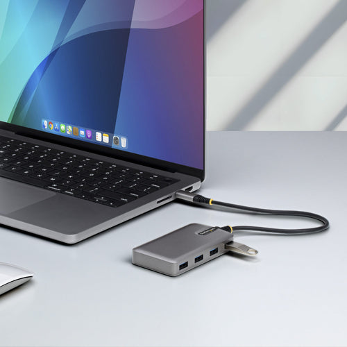 USB-C Hub 4-Port USB 3.2 Gen 1 5Gbps mit USB-A-Anschlüssen