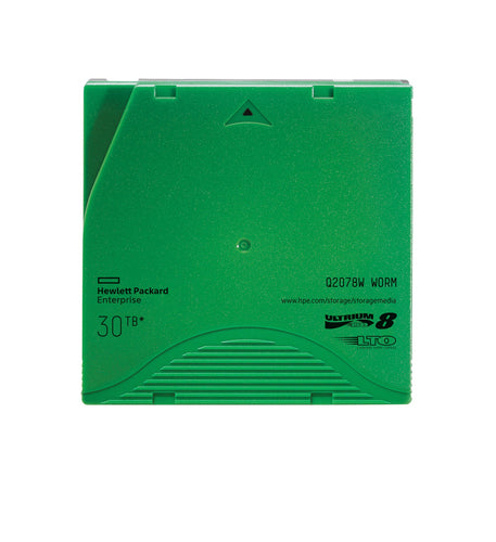LTO-8 Data Tape Cartridge 30TB WORM Storage HPE Ultrium