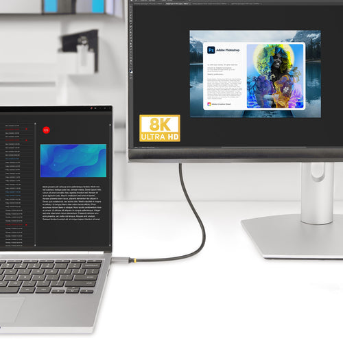 StarTech.com USB-C auf HDMI Adapterkabel - 3 m, 8K 60Hz, HDR10 - Video Konverter